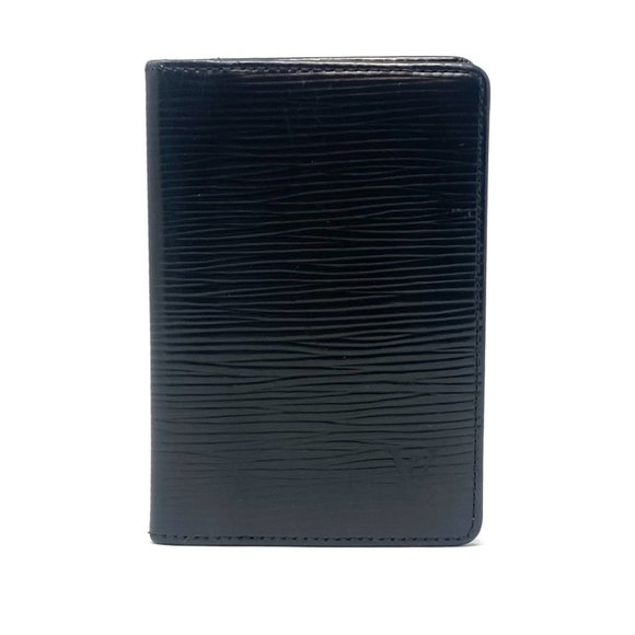 Louis Vuitton Other - Louis Vuitton Black Epi Card Holder / Pocket Organizer